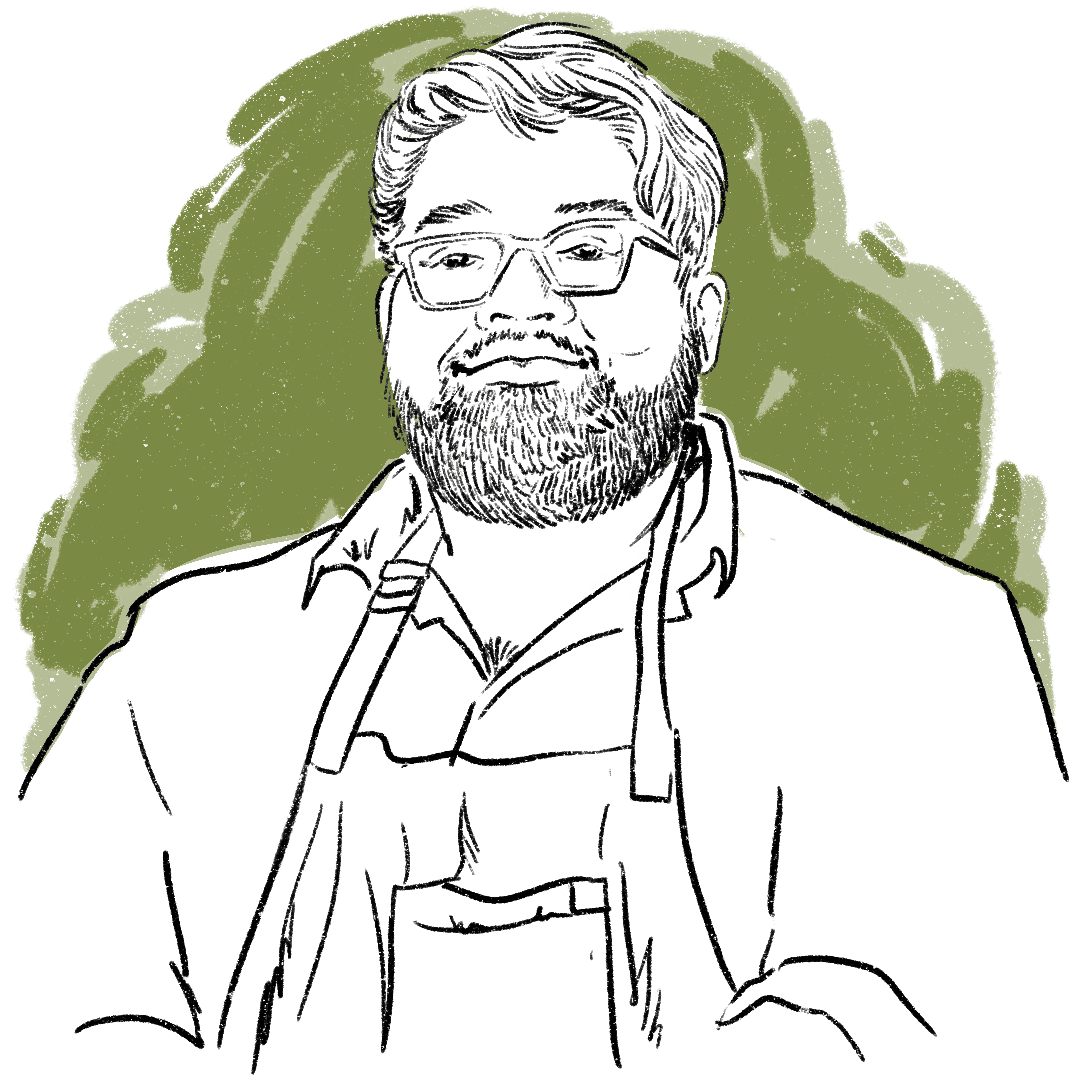 Chef Andre Garza portrait